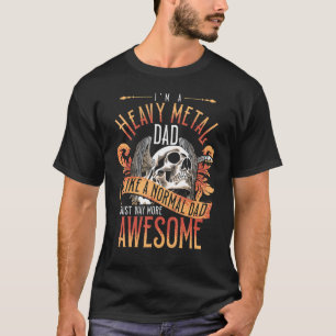 Havy Metall Cooler Pappa Punk Rock musik T Shirt
