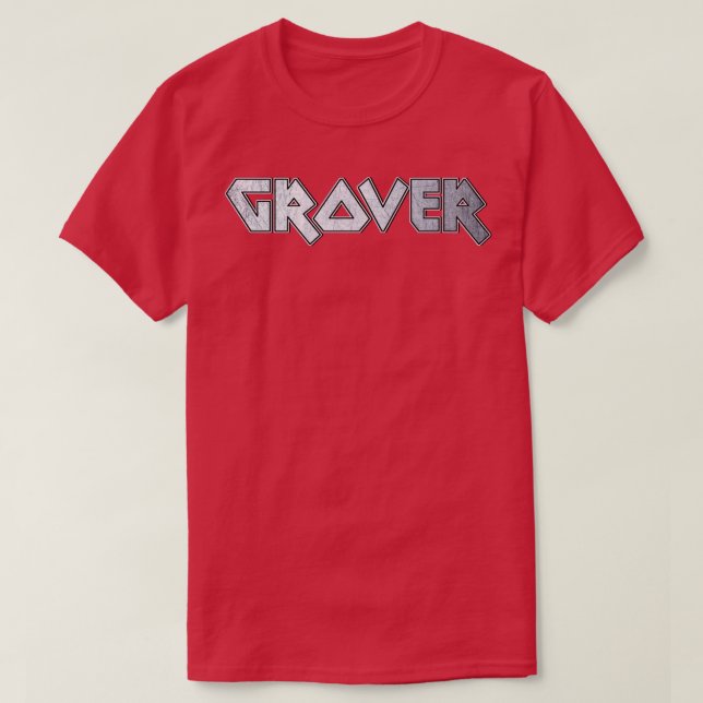 Havy metall Grover T Shirt (Design framsida)