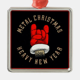Havy Metall jul Julgransprydnad Metall