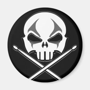 Havy Metall Magnet Sten & Roll Drummer Magnets