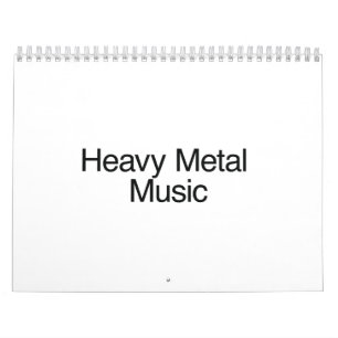 Havy Metall Music Kalender