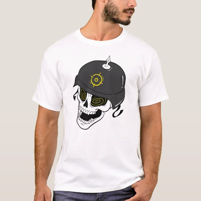 Havy Metall Skull T Shirt (Framsida)