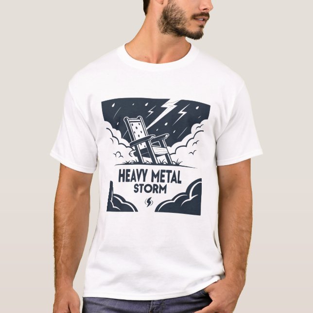 Havy Metall Storm - Thunderrike Sten T-Shirt (Framsida)