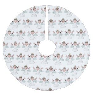 Havy Music Loving Angel Julgransmatta Borstad Polyester