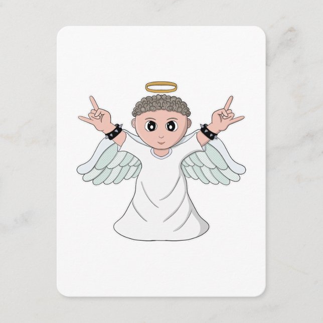 Havy Music Loving Angel Tilläggskort (Framsida)
