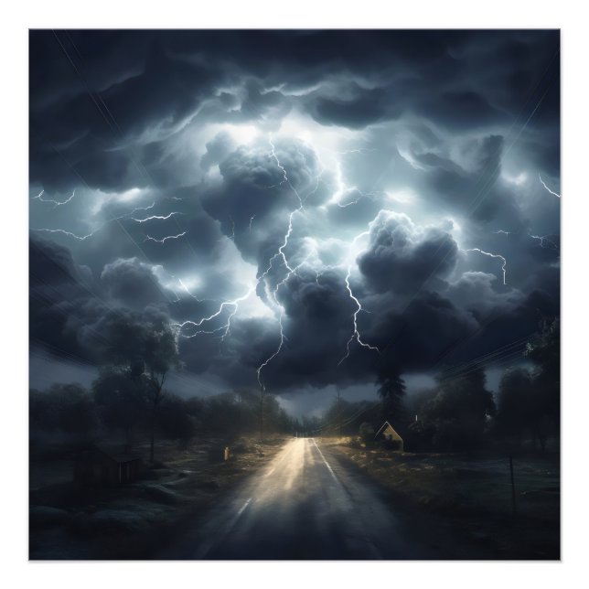 Havy Storm Fototryck (Framsidan)