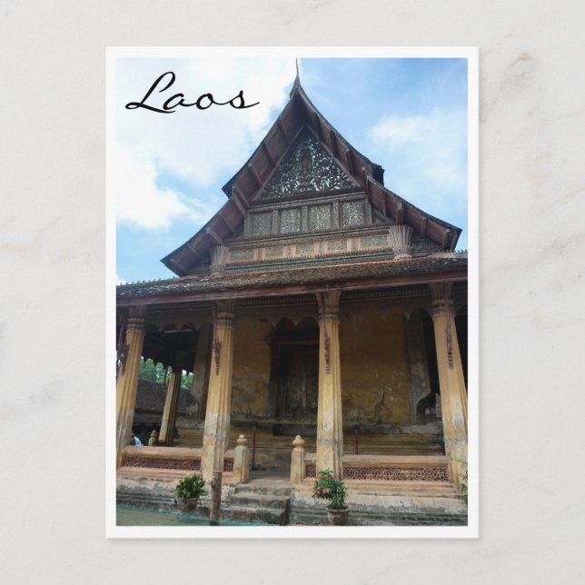 Haw Phra Kaew Vykort (Framsida)