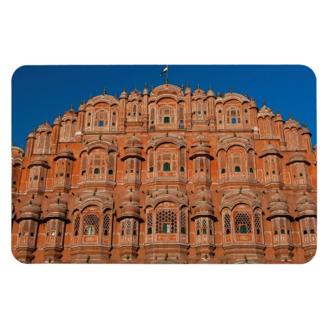 Hawa Mahal, Jaipur, Indien Magnet (Horisontell)