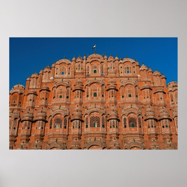 Hawa Mahal, Jaipur, Indien Poster (Framsidan)