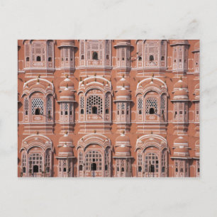Hawa Mahal (Vindarnas palats), Jaipur 2 Vykort