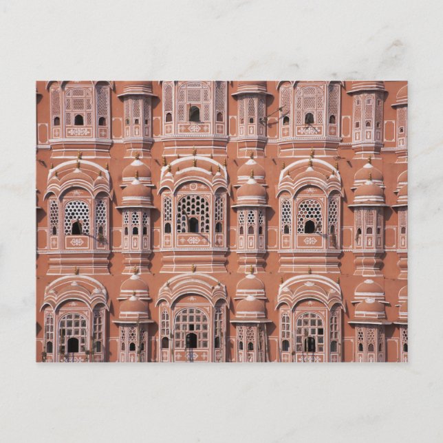 Hawa Mahal (Vindarnas palats), Jaipur 2 Vykort (Framsida)