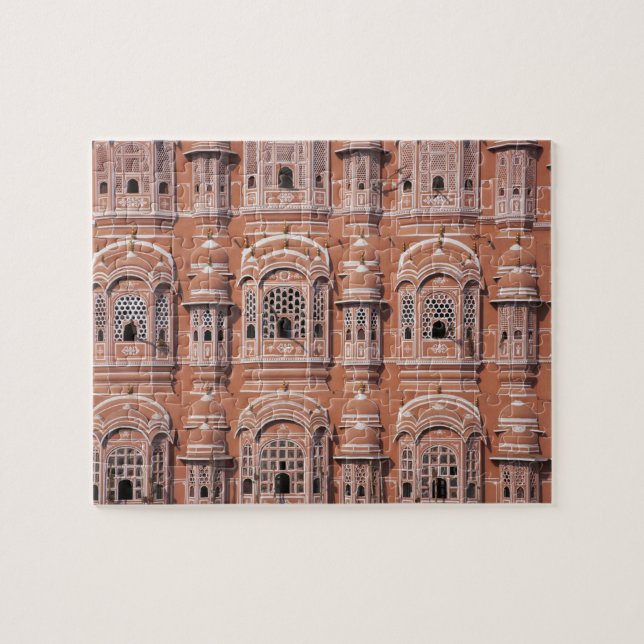 Hawa Mahal (Vindens palats), Jaipur 2 Pussel (Horisontell)