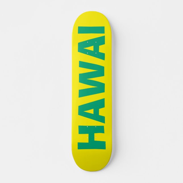 HAWAI Deck Mini Skateboard Bräda 18,5 Cm (Framsida)