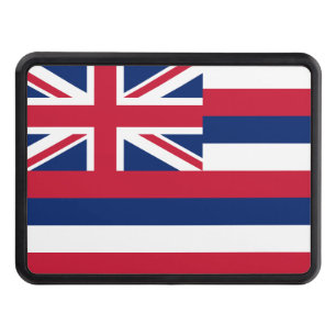 Hawai’i Flagga License Plate Dragkroksskydd