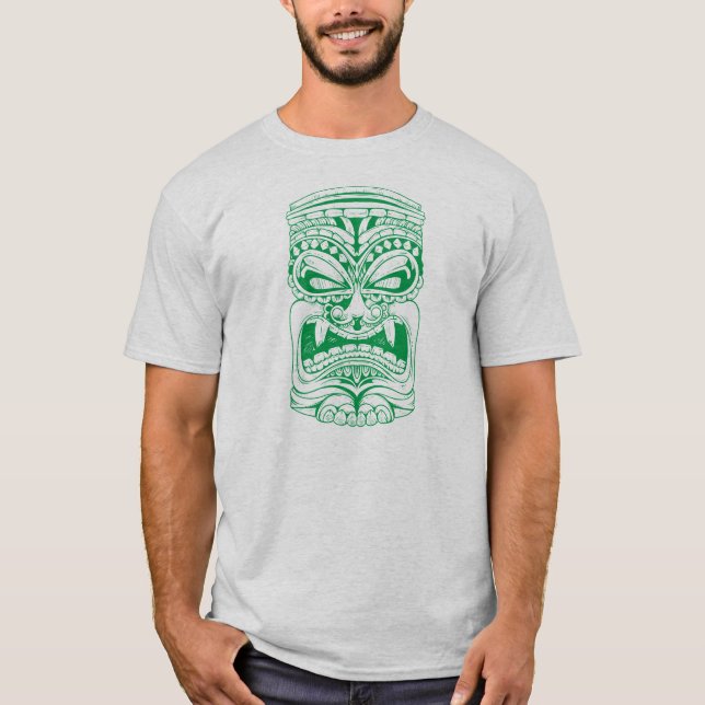 Hawai Tiki Mask - T-Shirt (Framsida)