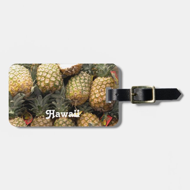 Hawaiansk ananas bagagebricka (Horisontell Framsida)