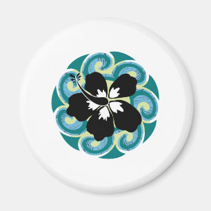 Hawaiansk blomma magnet