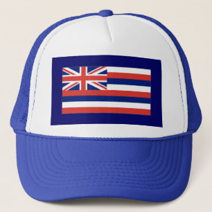 Hawaiansk flaggahatt truckerkeps