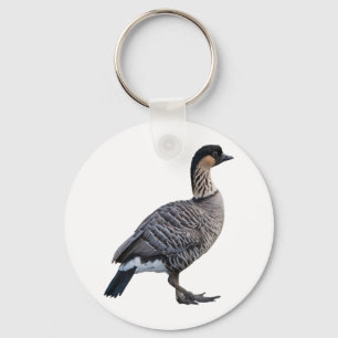 Hawaiansk gås (Nene) Keychain Nyckelring