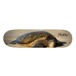 Hawaiansk havssköldpaddaSkateboard Mini Skateboard Bräda 18,5 Cm