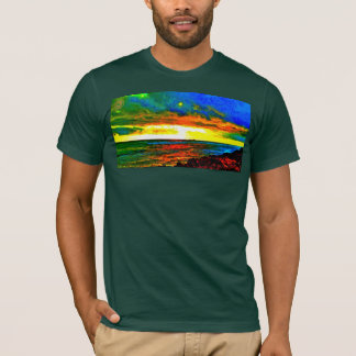 Hawaiansk himmel planlägger mästerverkmig manar T T-shirt