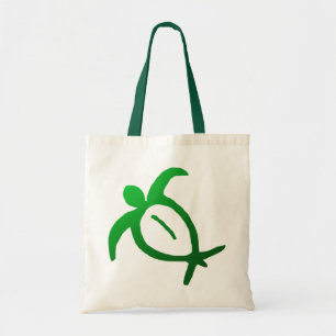 Hawaiansk Honu Petroglyph Totebag Tygkasse