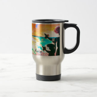 Hawaiansk Hula travel mug Resemugg