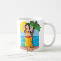 hawaiansk hulaflicka