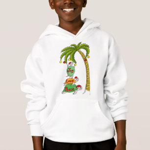 Hawaiansk julsköldpadda Santas T Shirt