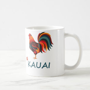 Hawaiansk Kauai vildtupp Kaffemugg