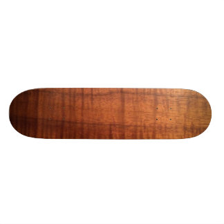 Hawaiansk Koa Wood designSkateboard Mini Skateboard Bräda 18,7 Cm