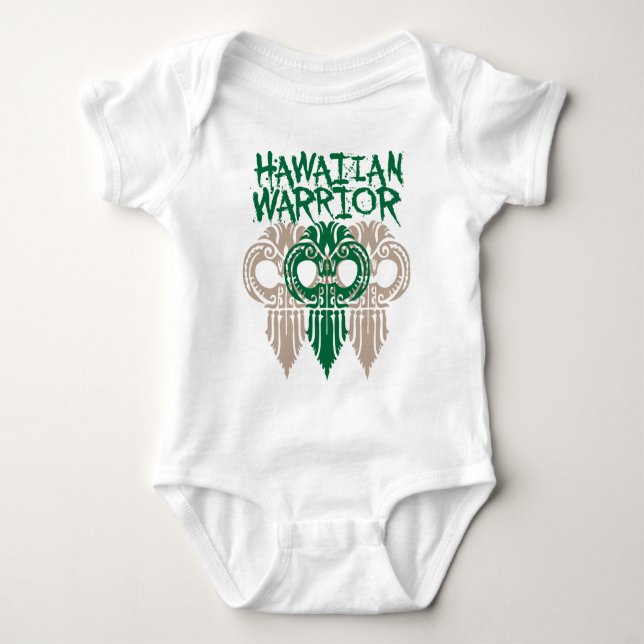 Hawaiansk krigare tee (Framsida)