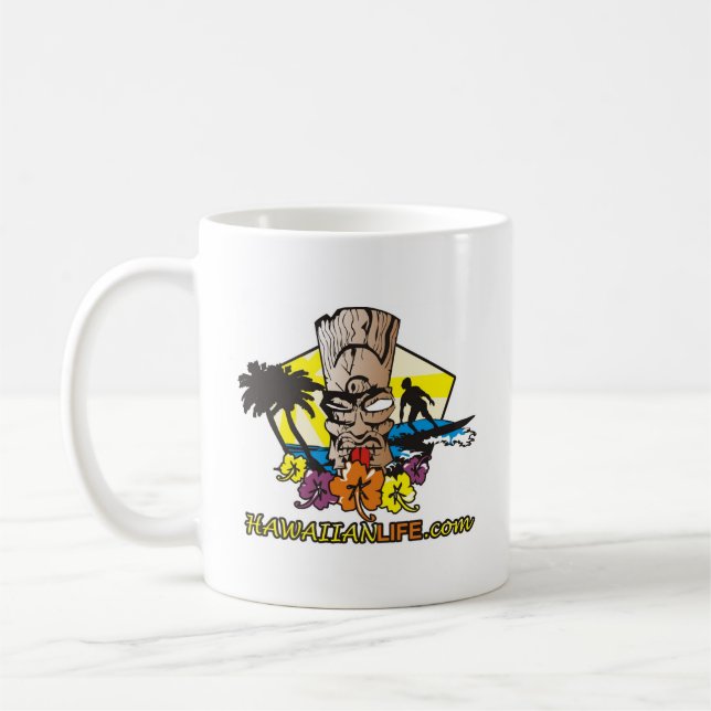 Hawaiansk livkaffemugg II Kaffemugg (Vänster)