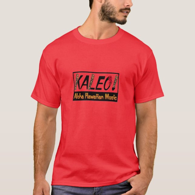 Hawaiansk musik för KALEO Aloha Tee (Framsida)