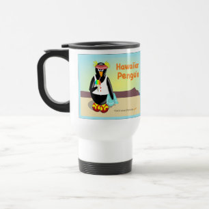 Hawaiansk pingvintravel mug resemugg