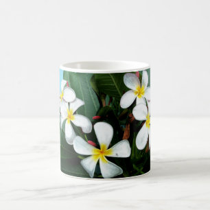 Hawaiansk Plumeriablommamugg Kaffemugg