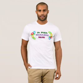 Hawaiansk pojkefödelsedagskjorta t-shirt