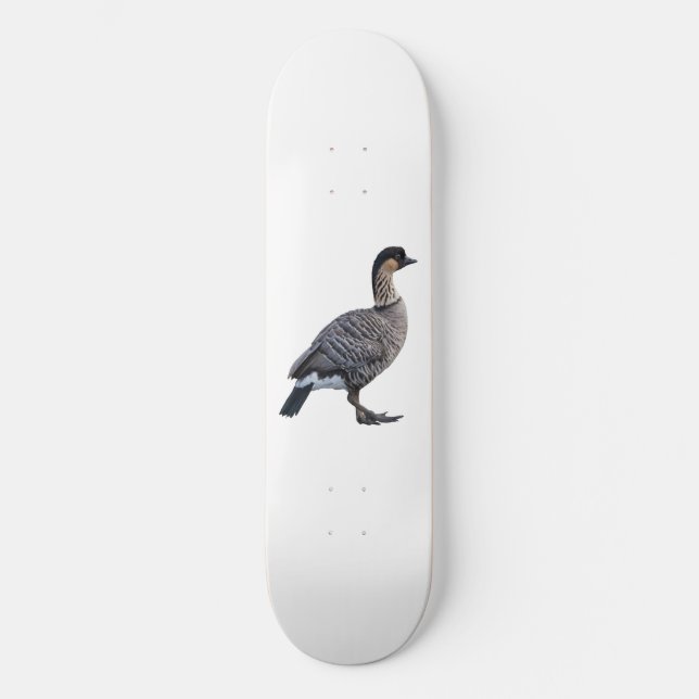 Hawaiansk Skateboard för gås (Nene) Bräda 21,5 Cm (Framsida)