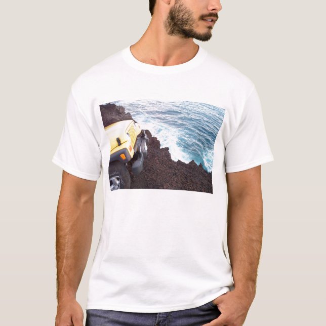 Hawaiansk skjorta tee (Framsida)