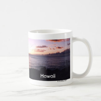 Hawaiansk solnedgång kaffemugg