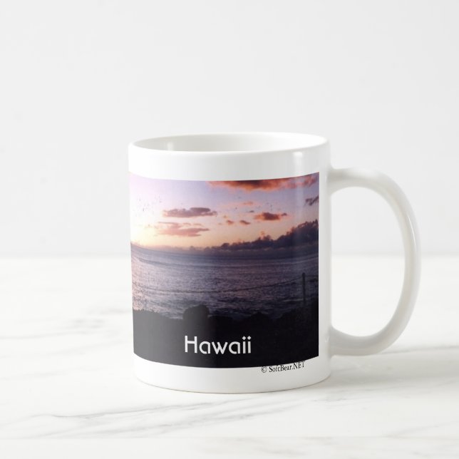 Hawaiansk solnedgång kaffemugg (Höger)