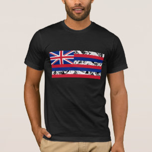 Hawaiansk statlig flagga - Polynesian stil Tröja