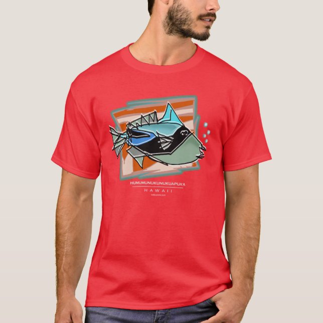Hawaiansk Triggerfish Tröja (Framsida)