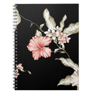 HAWAIANSKA HIBISKUSBLOMMOR ANTECKNINGSBOK