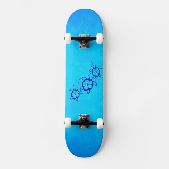 Hawaianska Honu Skateboard Bräda 21,5 Cm (Framsida)