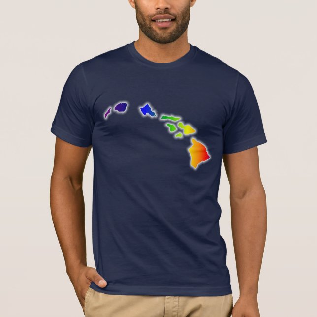 Hawaianska öar - Hawaii T Shirt (Framsida)