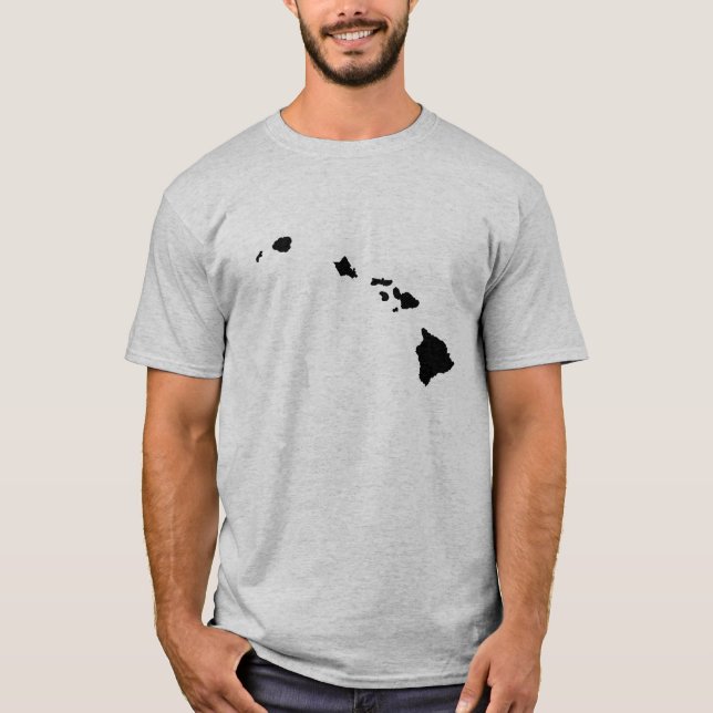 Hawaianska öar tee shirt (Framsida)