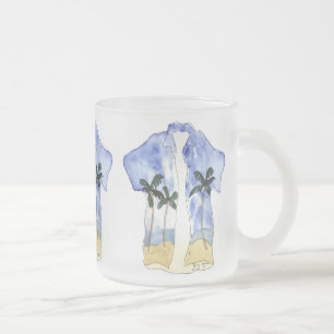 Hawaianska skjortamuggar & Drinkware Frostad Glasmugg