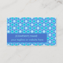 Hawaianska stjärnor för Aqua under en ljus dans Visitkort
