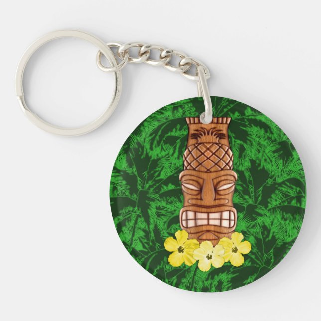 Hawaianska Tiki maskerar (Framsidan)